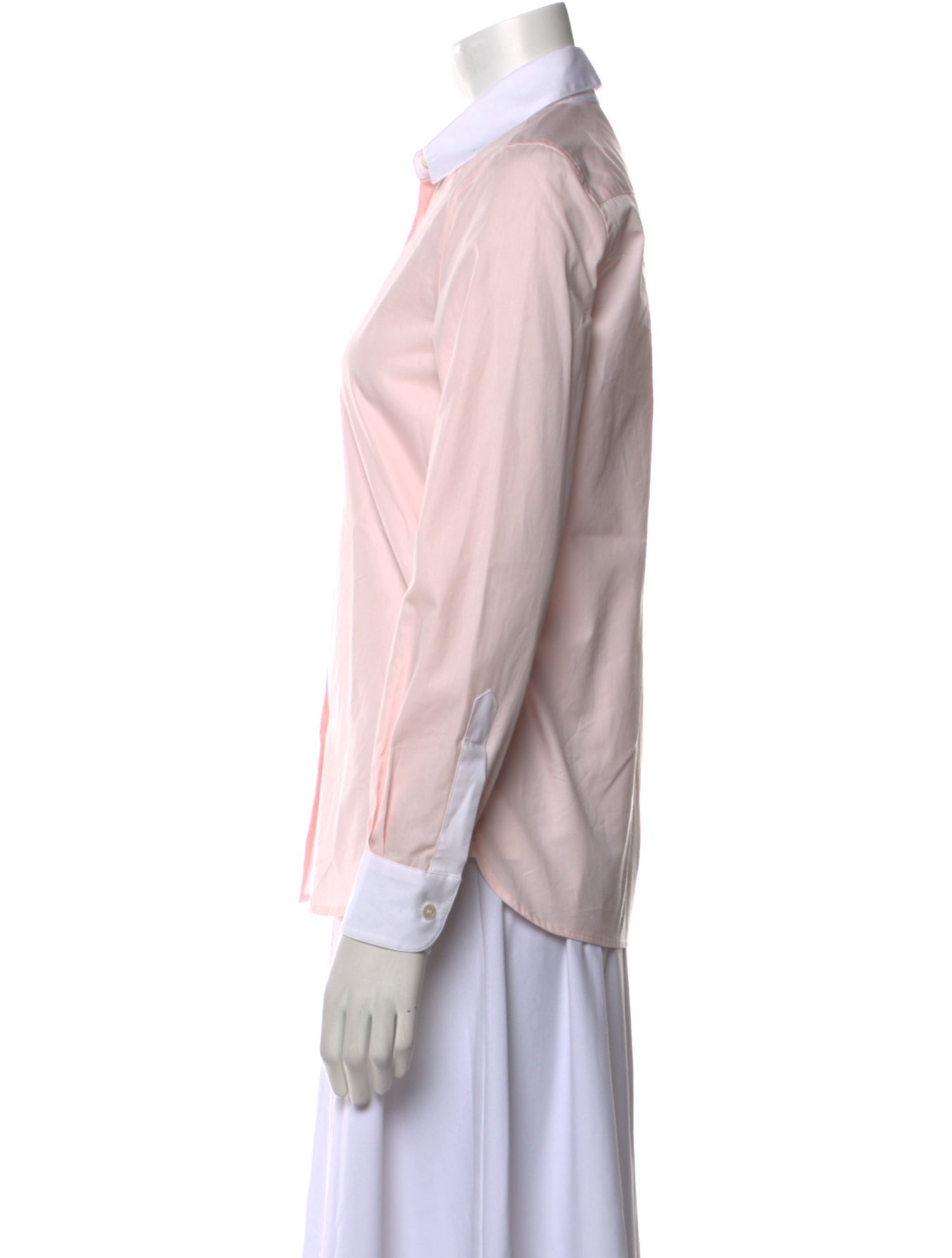 Goop G. Label Long Sleeve Button-Up Top