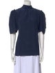 Goop G. Label Silk Mock Neck Top