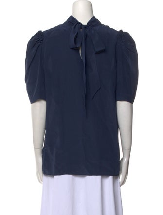 Goop G. Label Silk Mock Neck Top