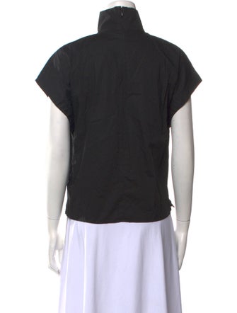 Goop G. Label Turtleneck Short Sleeve Top