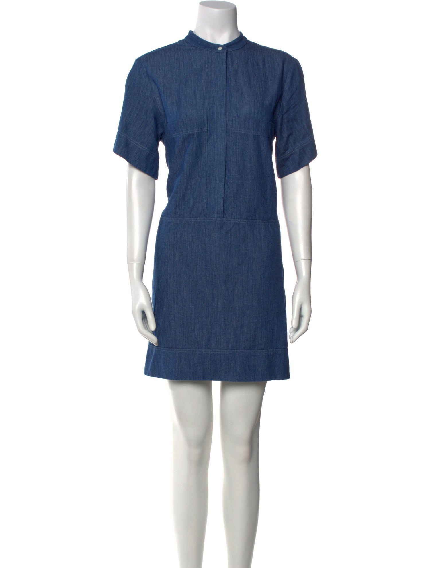 Goop G. Label Mock Neck Mini Dress