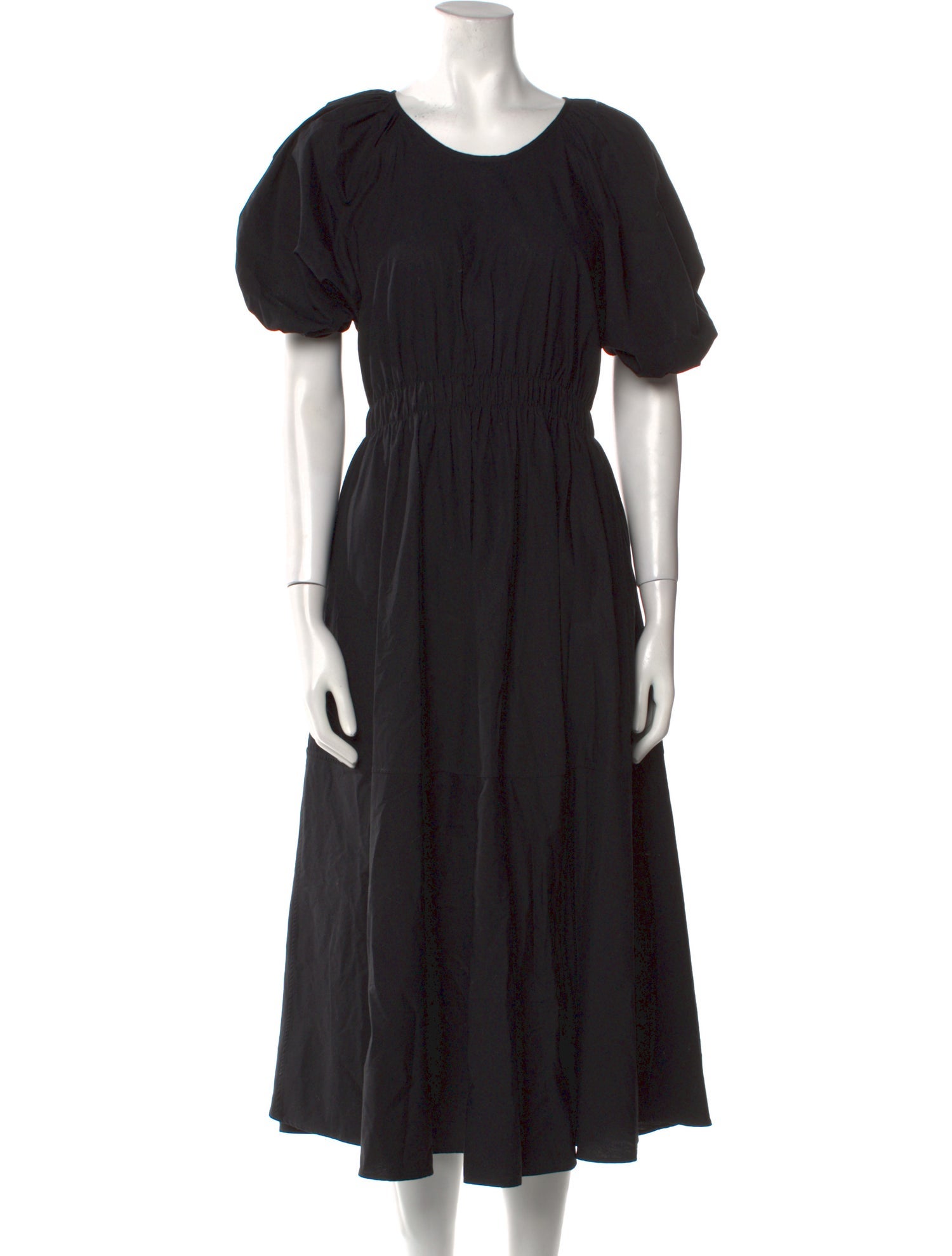 Goop G. Label Crew Neck Midi Length Dress