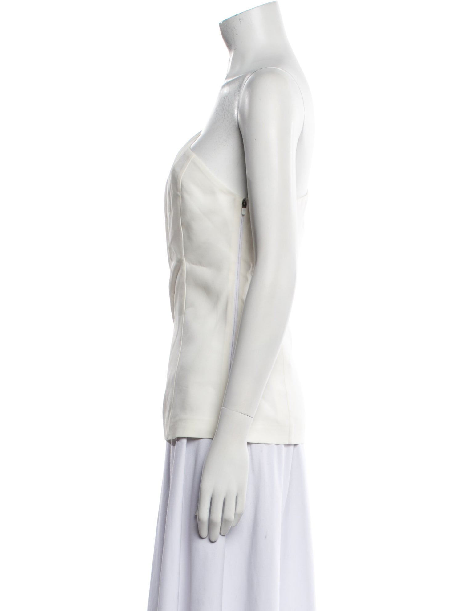 Goop G. Label One-Shoulder Three-Quarter Sleeve Blouse