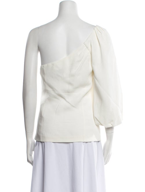 Goop G. Label One-Shoulder Three-Quarter Sleeve Blouse