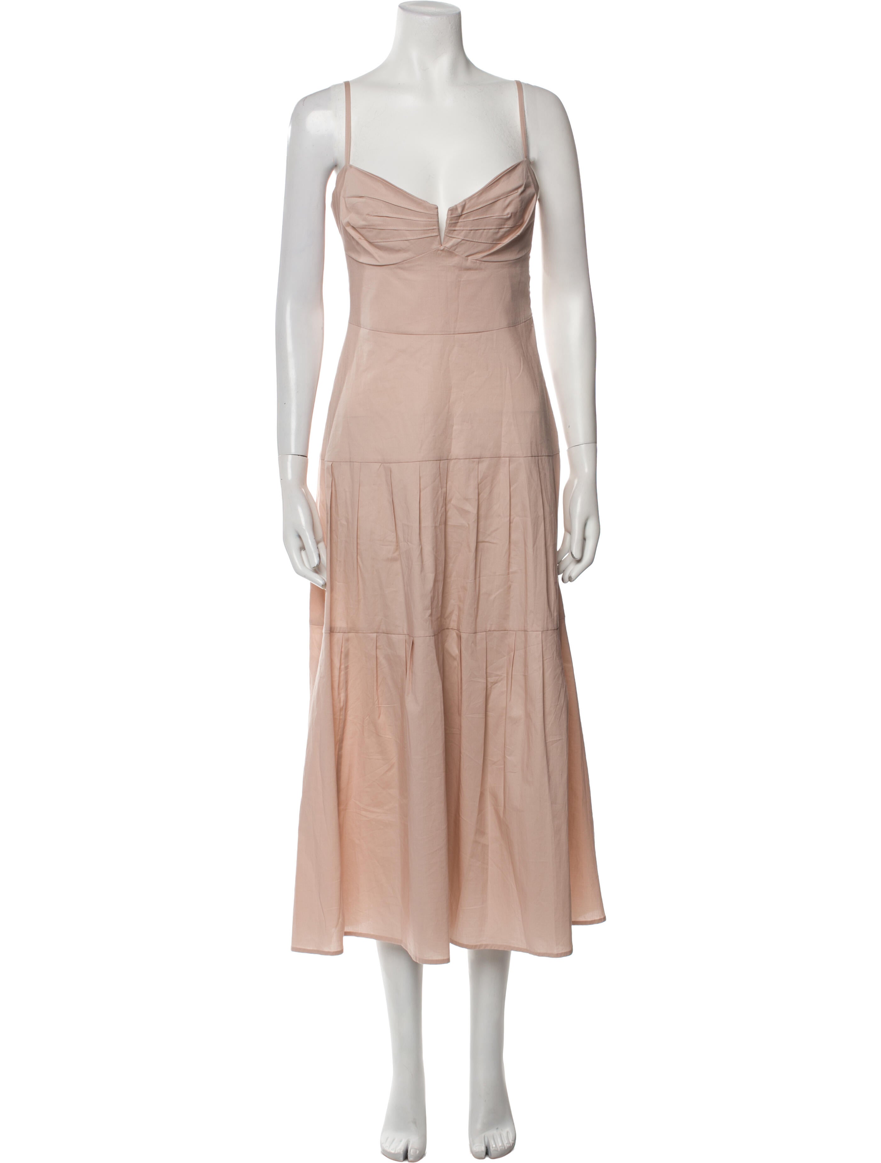 Goop G. Label V-Neck Long Dress