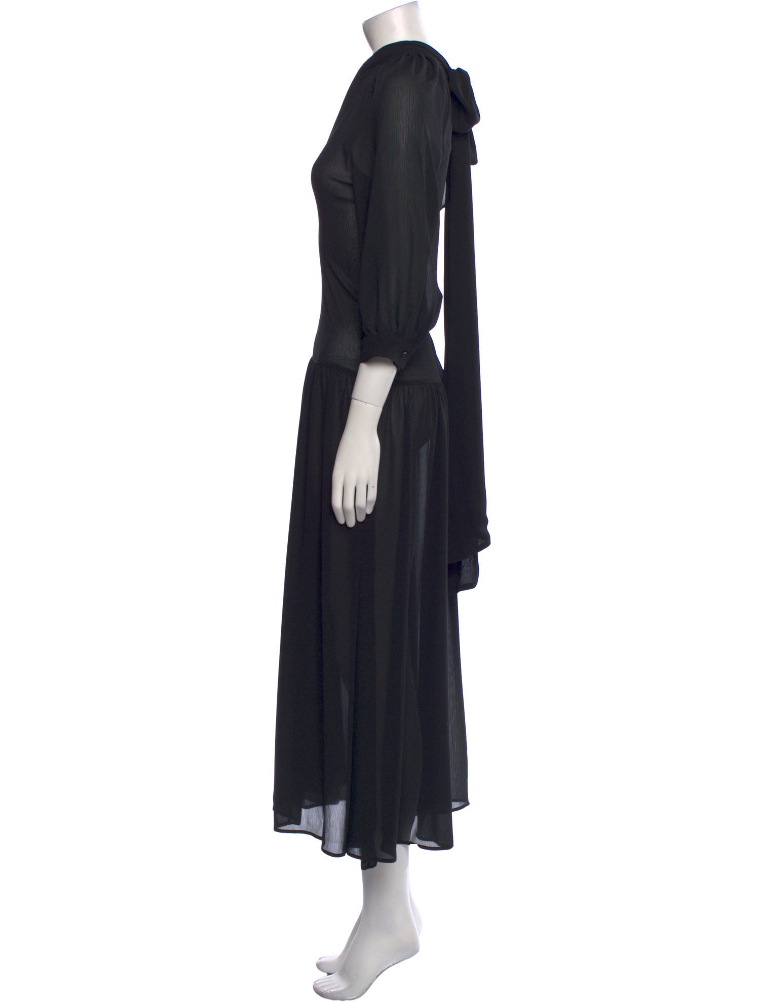 Goop G. Label Mock Neck Long Dress