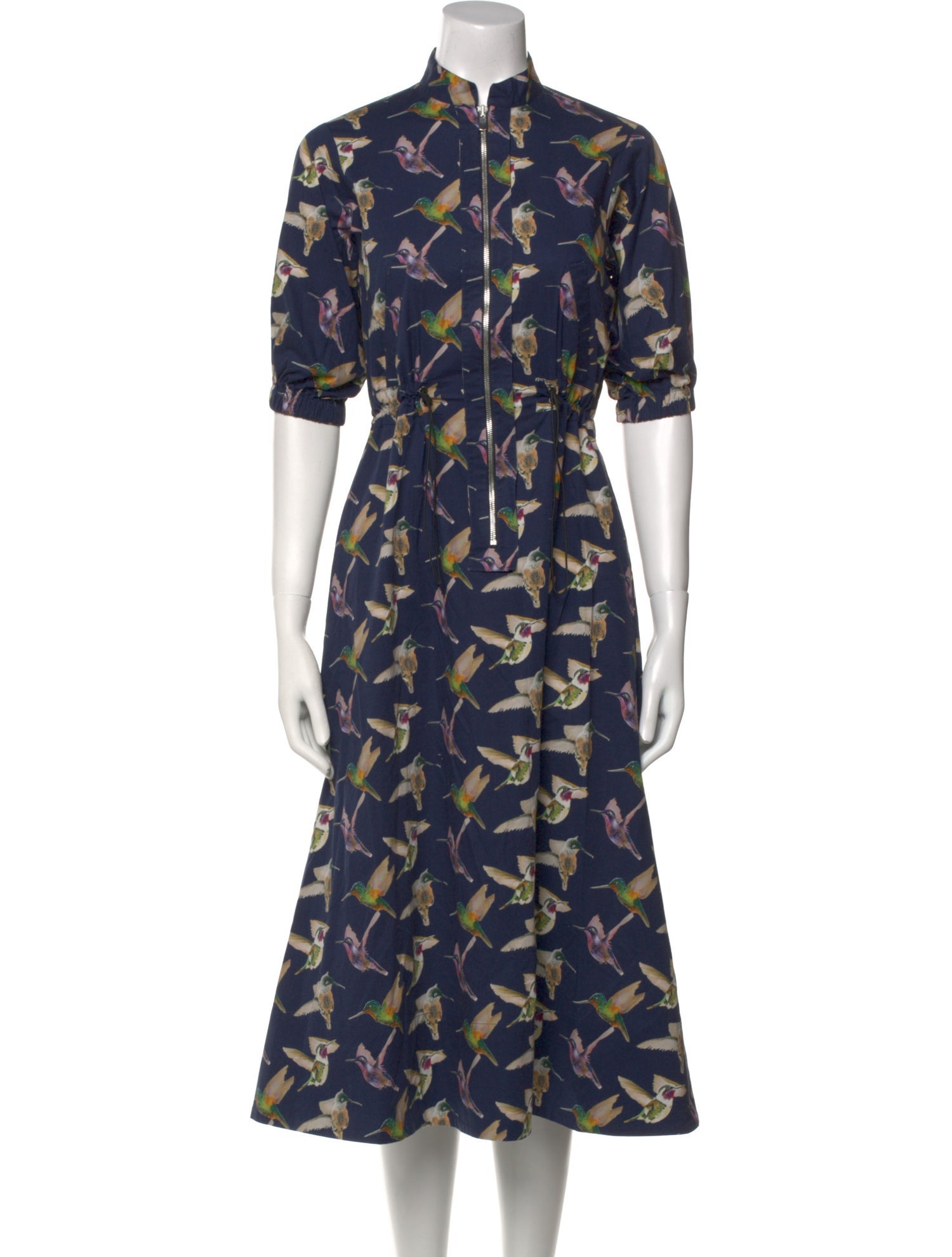 Goop G. Label Printed Midi Length Dress