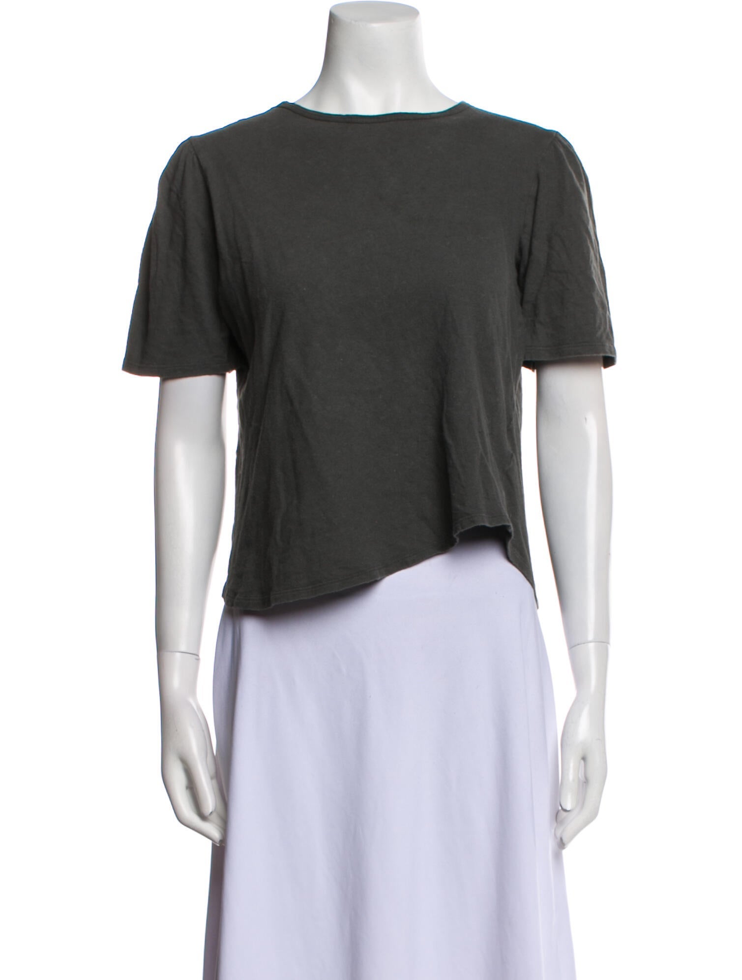 Goop G. Label Bateau Neckline Short Sleeve T-Shirt