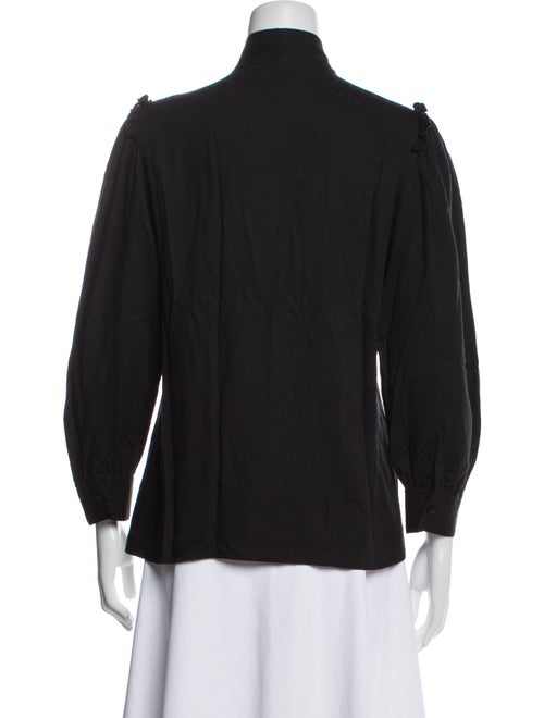 Goop G. Label Three-Quarter Sleeve Button-Up Top