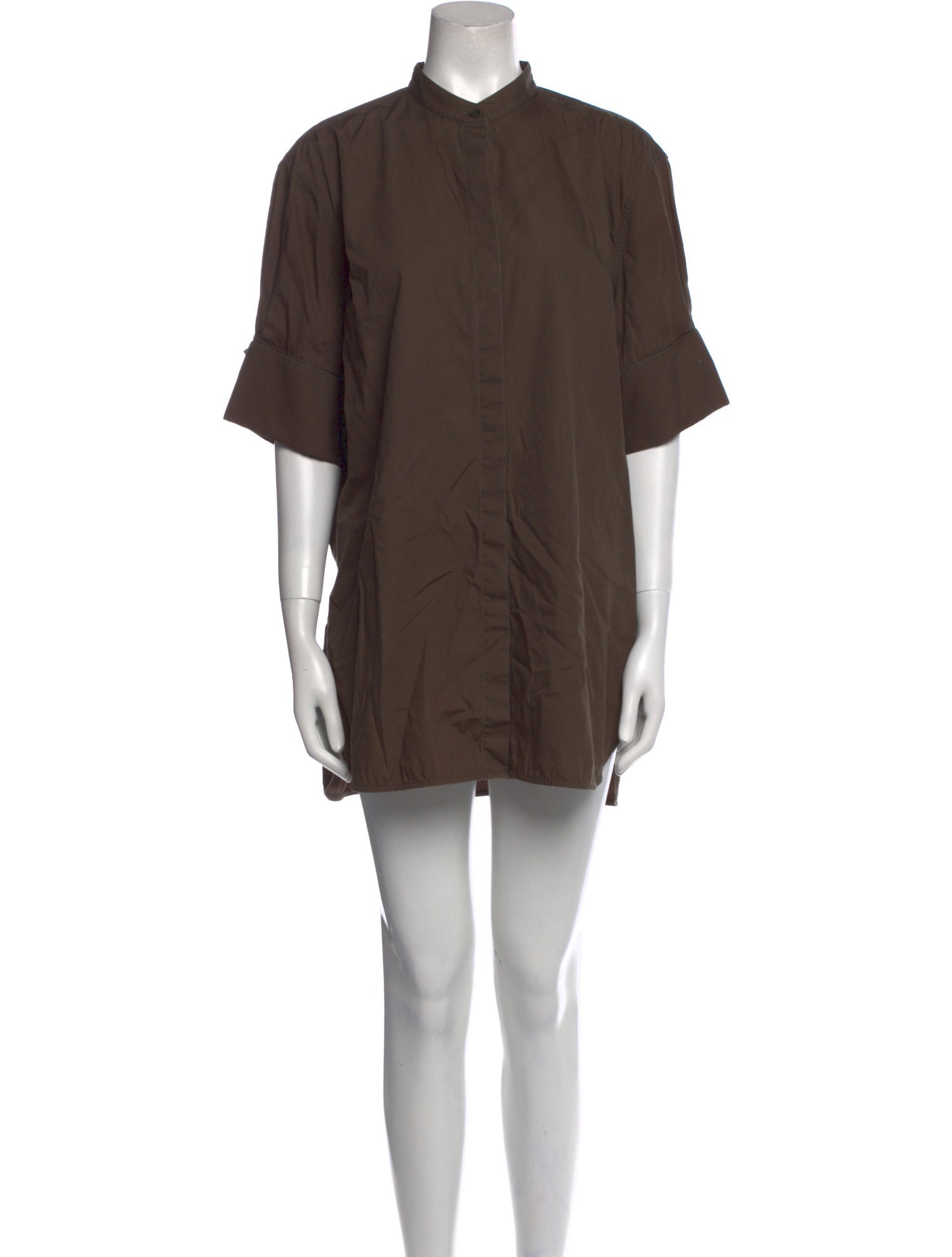 Goop G. Label Mock Neck Mini Dress