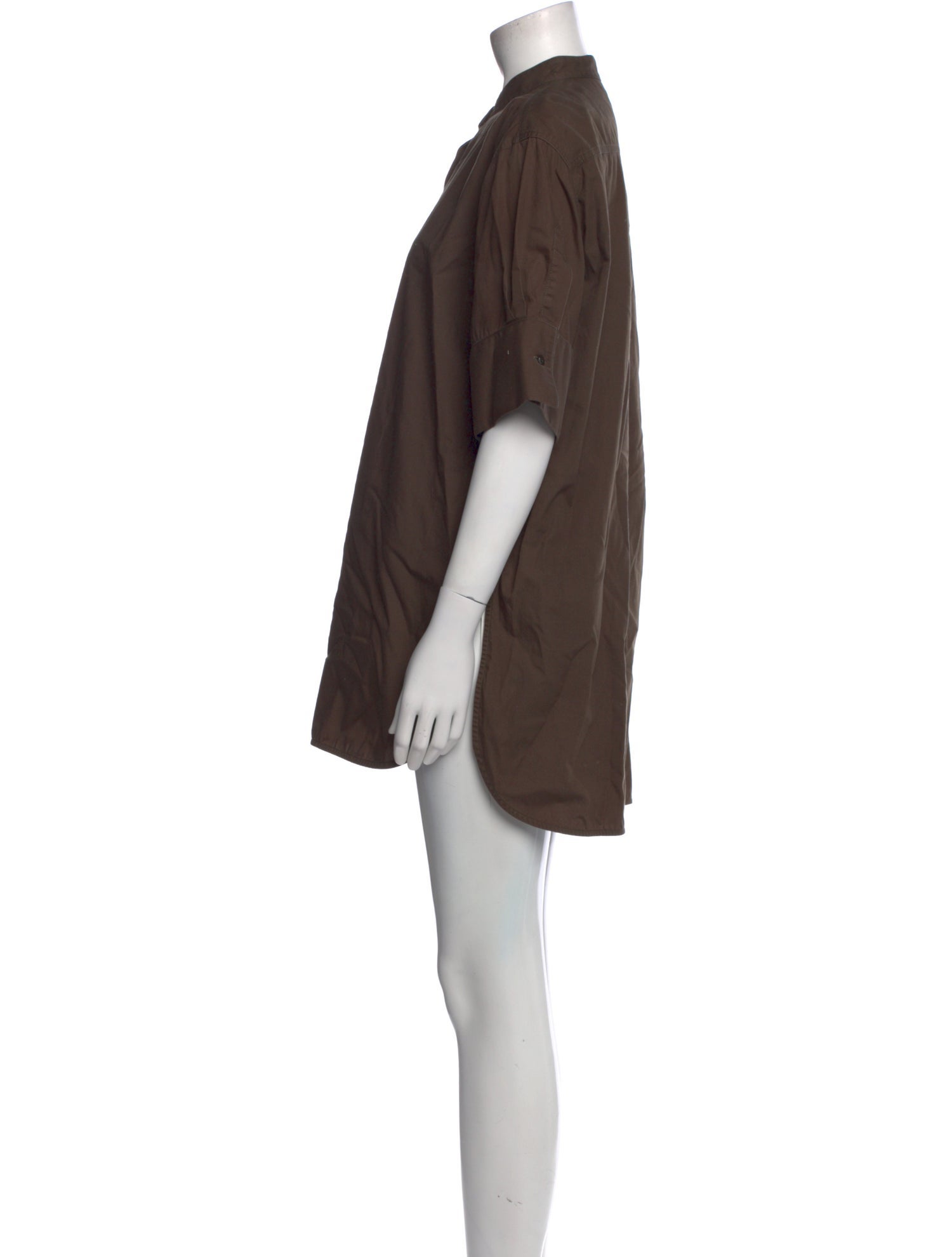 Goop G. Label Mock Neck Mini Dress