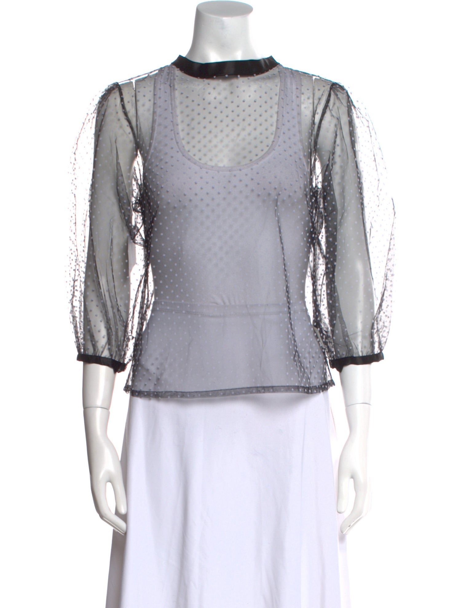 Goop G. Label Nylon Mock Neck Top