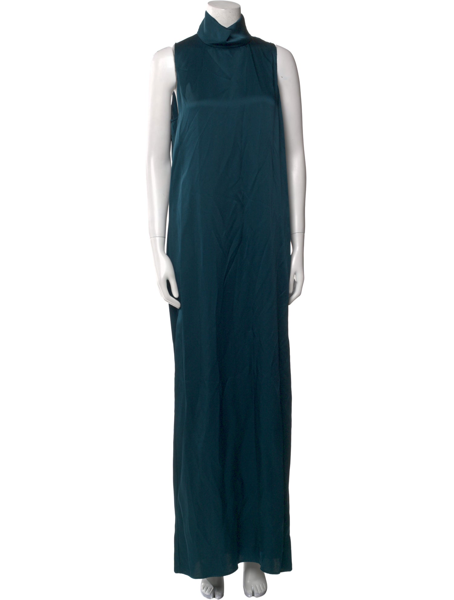 Goop G. Label Mock Neck Long Dress