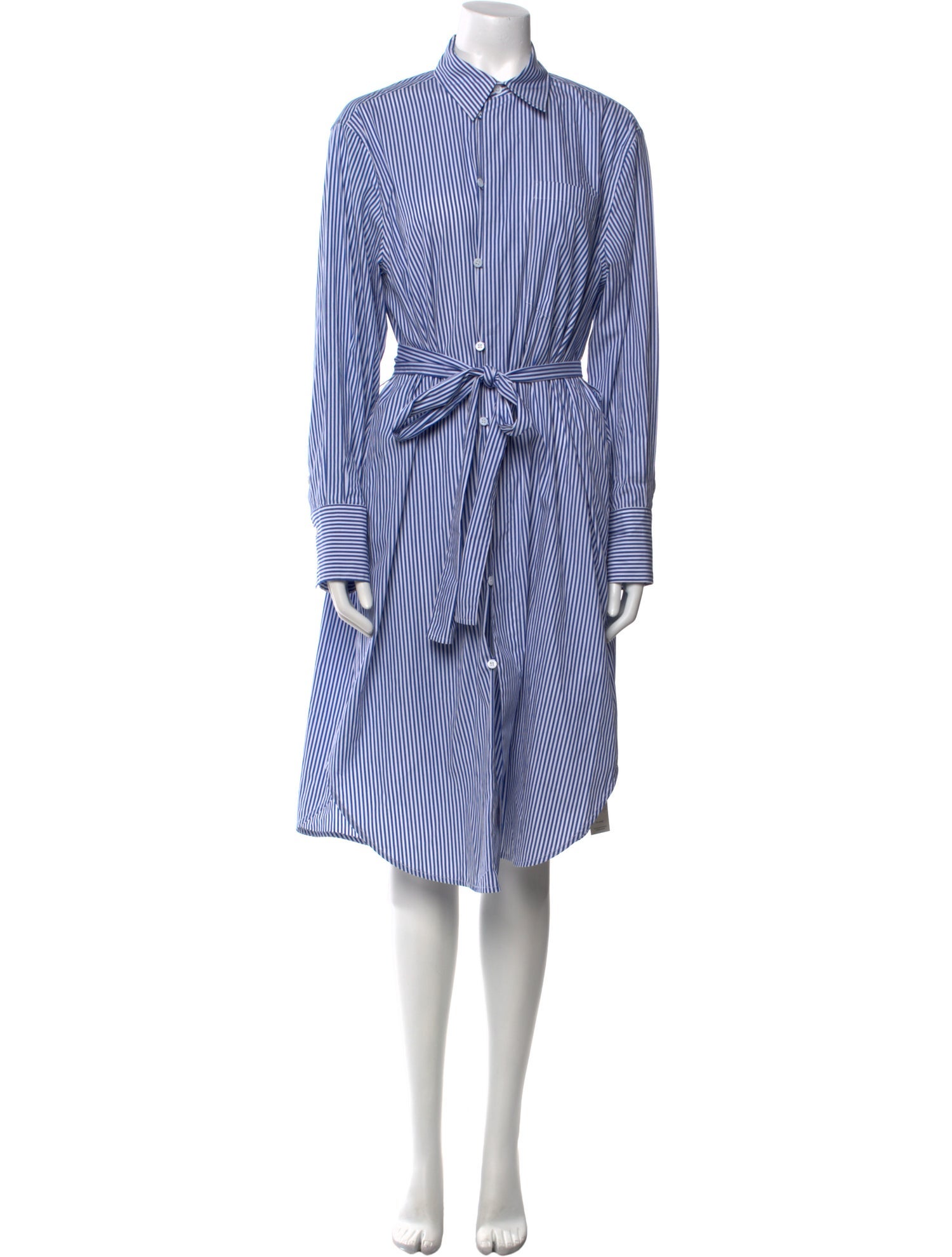 Goop G. Label Striped Midi Length Dress