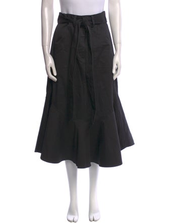 Goop G. Label Ruffle Embellishment Midi Length Skirt