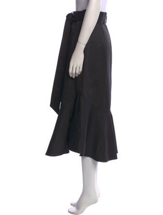 Goop G. Label Ruffle Embellishment Midi Length Skirt