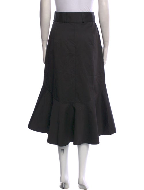 Goop G. Label Ruffle Embellishment Midi Length Skirt