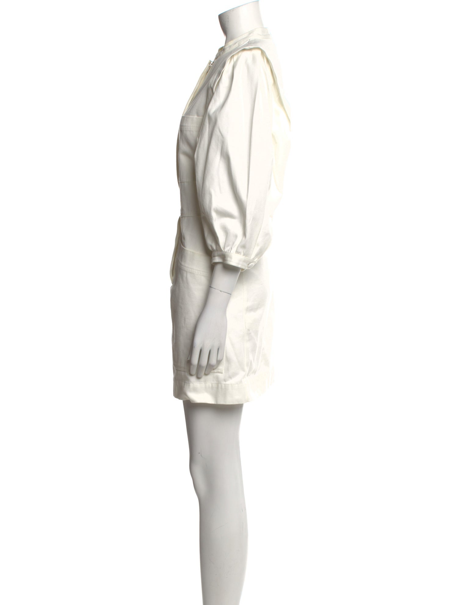 Goop G. Label Mock Neck Mini Dress