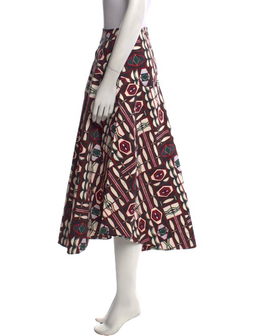Goop G. Label Printed Midi Length Skirt