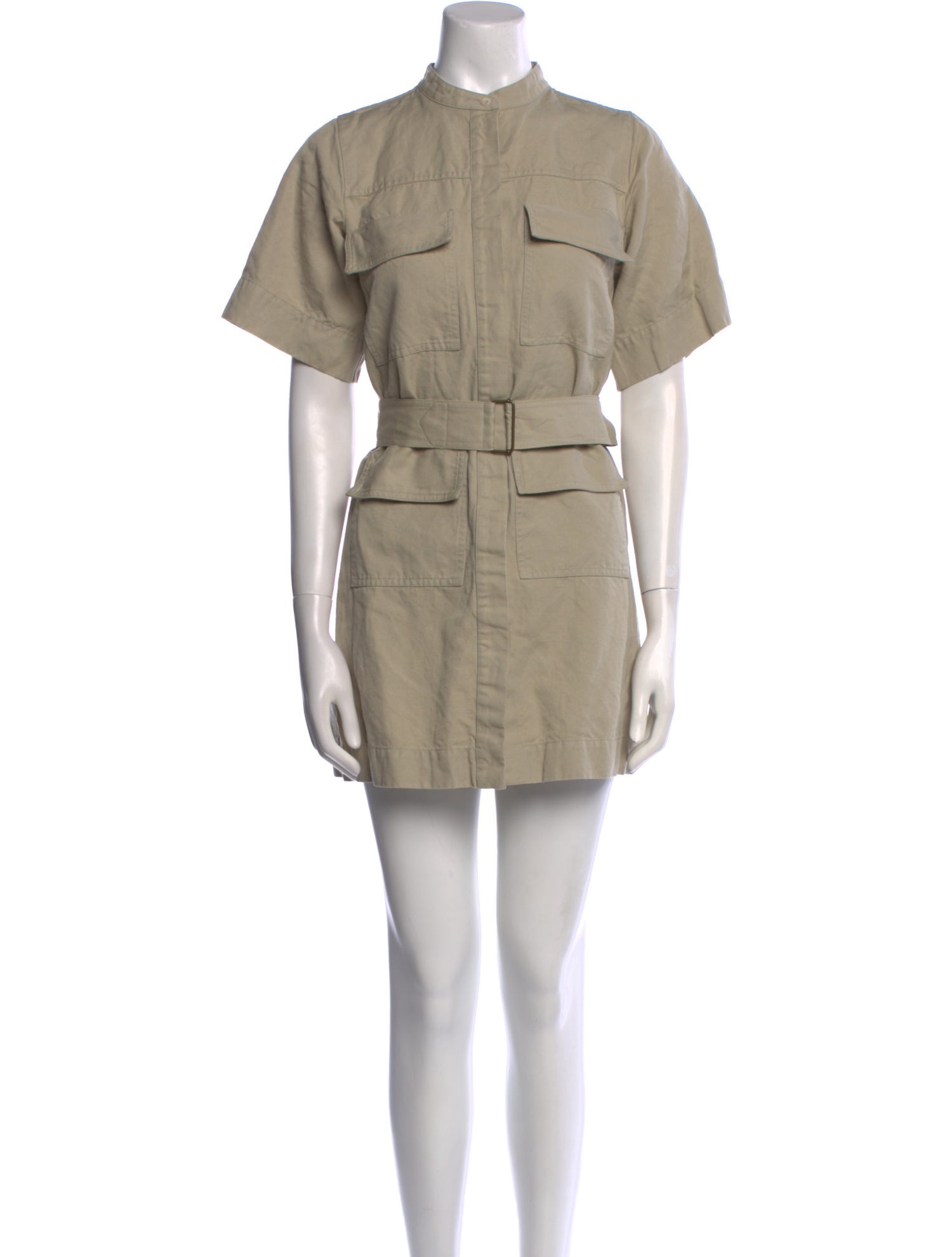 Goop G. Label Mock Neck Mini Dress