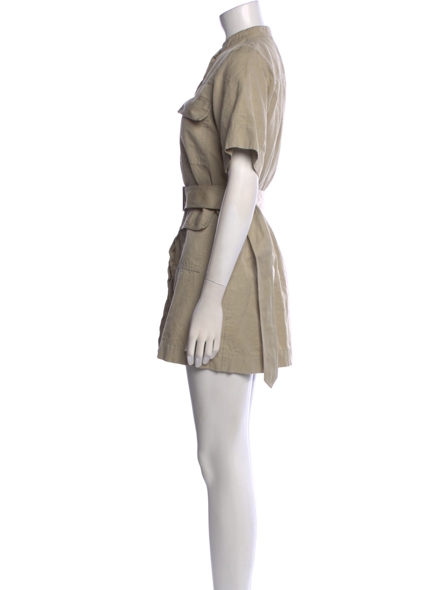 Goop G. Label Mock Neck Mini Dress