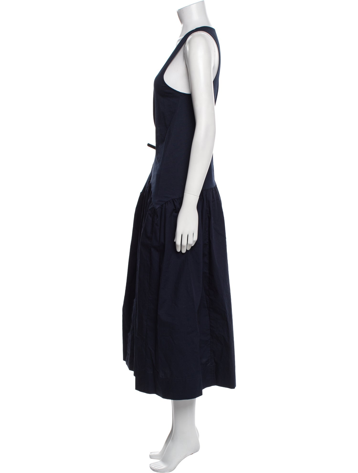 Goop G. Label Scoop Neck Long Dress