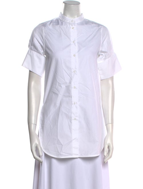 Goop G. Label Short Sleeve Button-Up Top