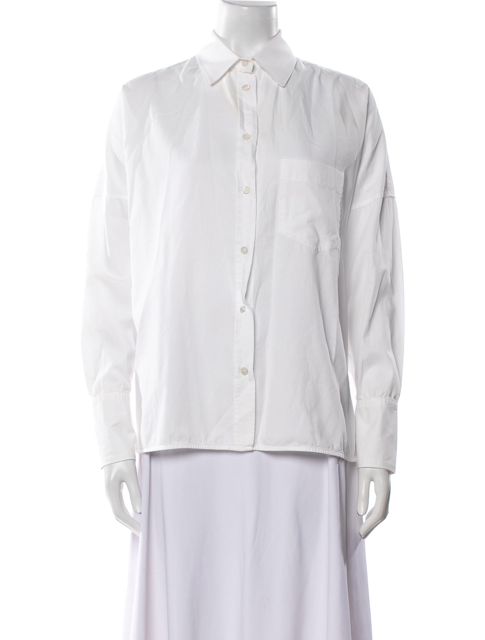 Goop G. Label Long Sleeve Button-Up Top