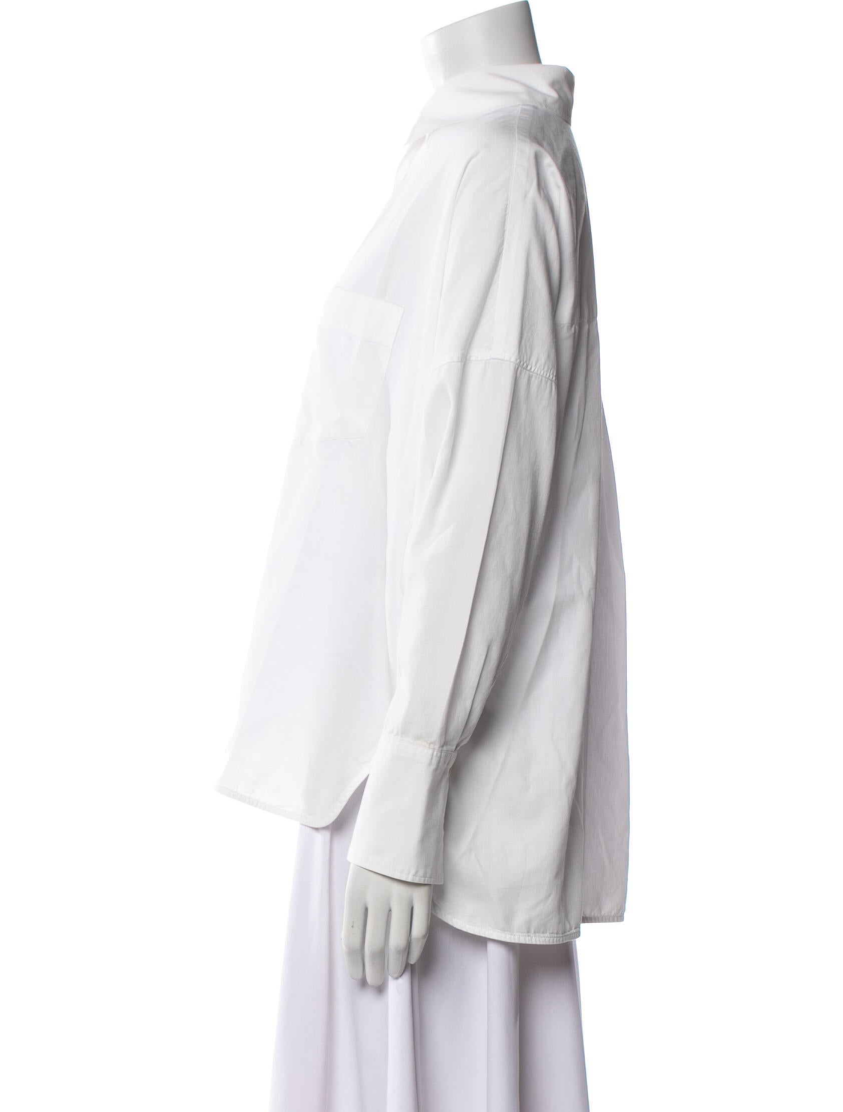 Goop G. Label Long Sleeve Button-Up Top