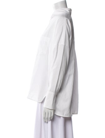 Goop G. Label Long Sleeve Button-Up Top