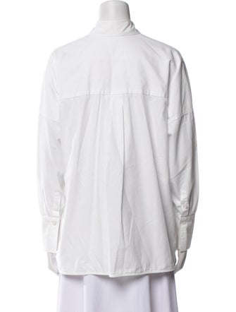 Goop G. Label Long Sleeve Button-Up Top
