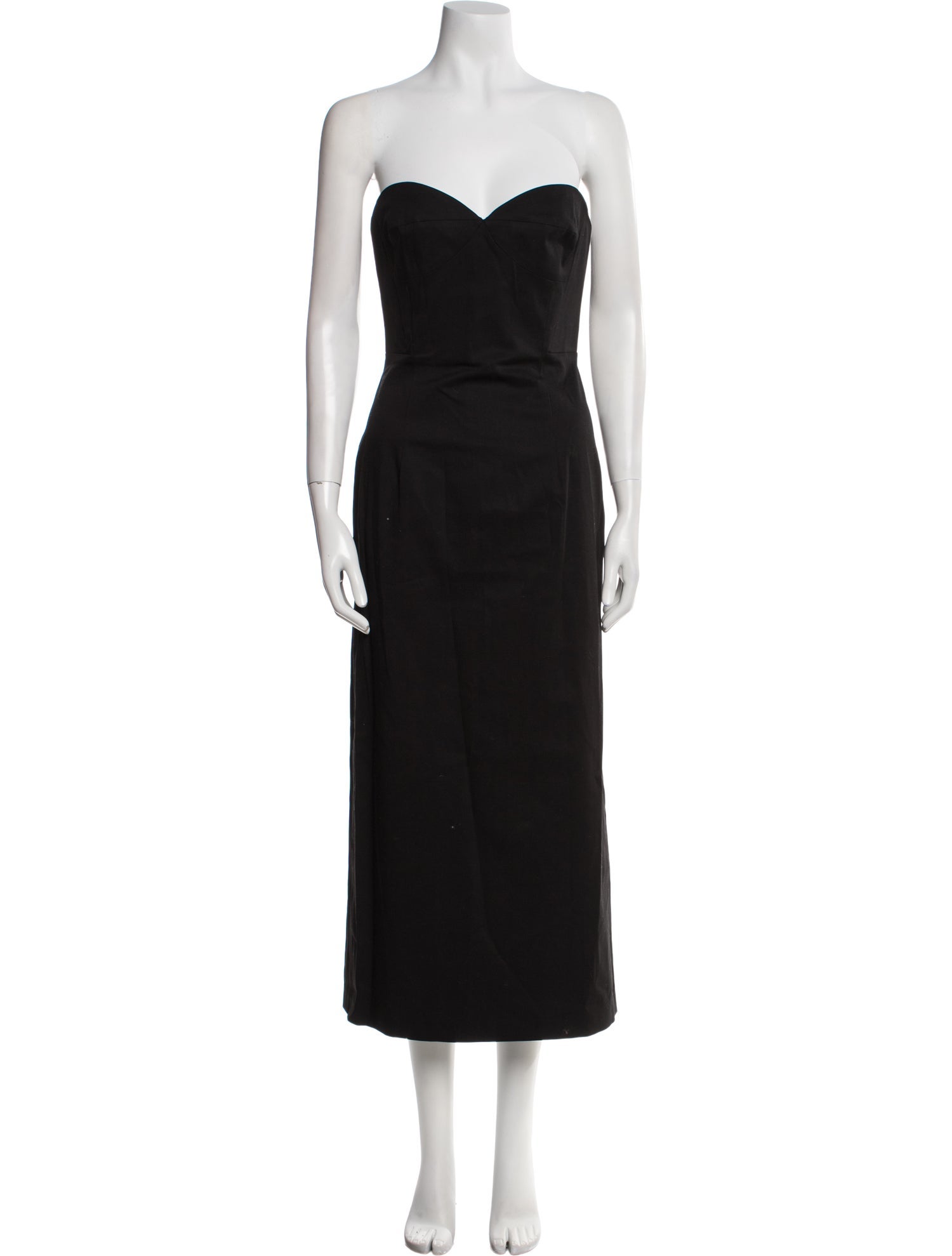 Goop G. Label Strapless Midi Length Dress