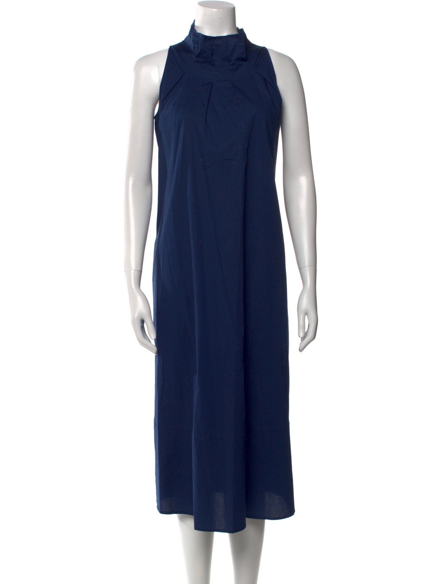 Goop G. Label Mock Neck Midi Length Dress