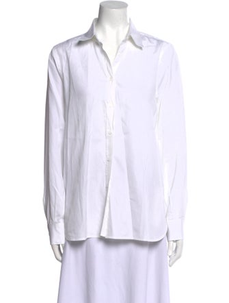 Goop G. Label Long Sleeve Button-Up Top