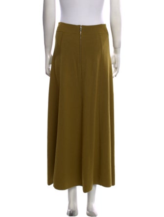 Goop G. Label Virgin Wool Midi Length Skirt
