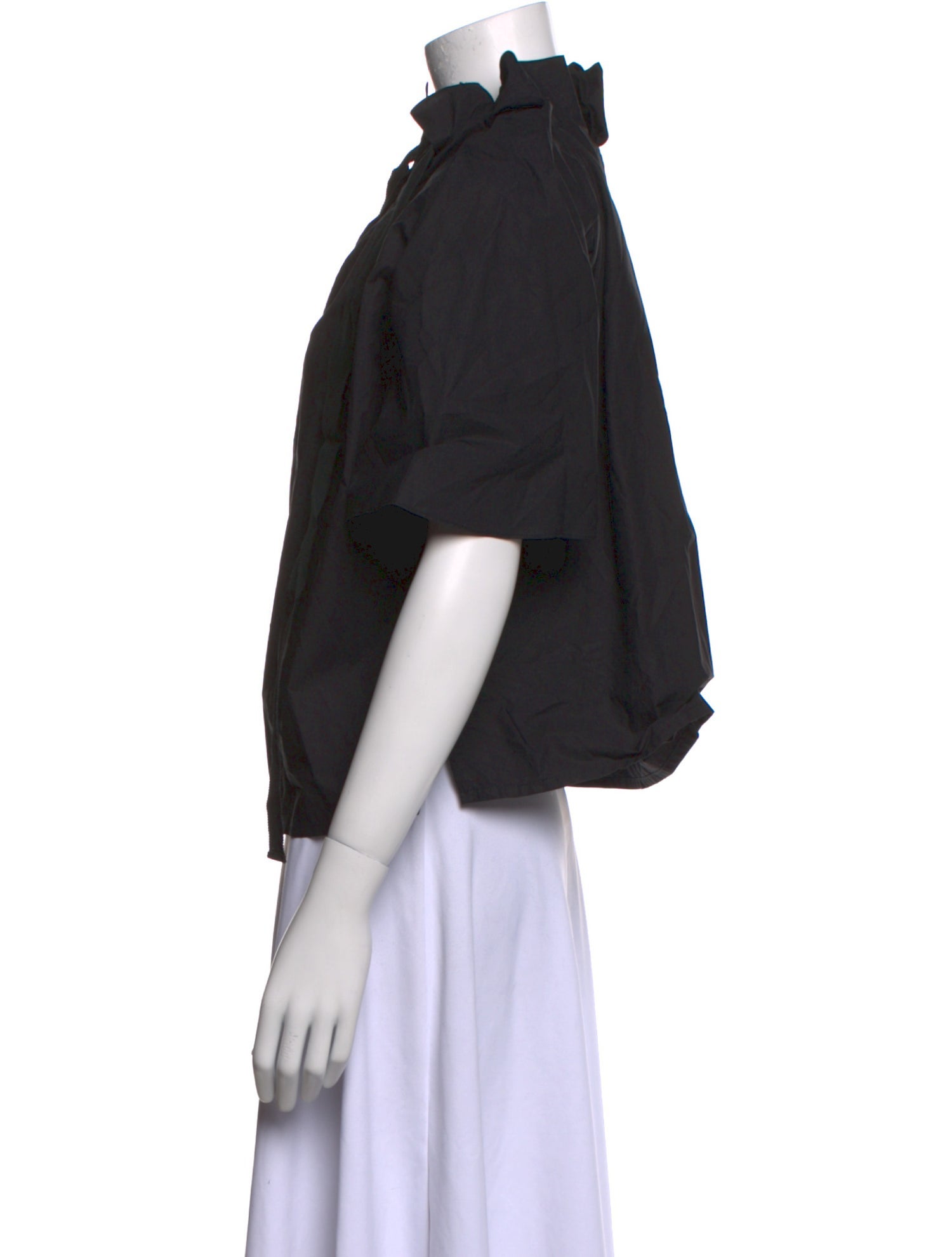 Goop G. Label V-Neck Short Sleeve Blouse