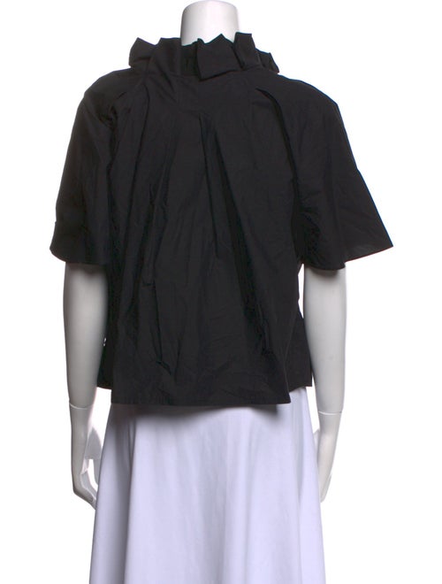 Goop G. Label V-Neck Short Sleeve Blouse