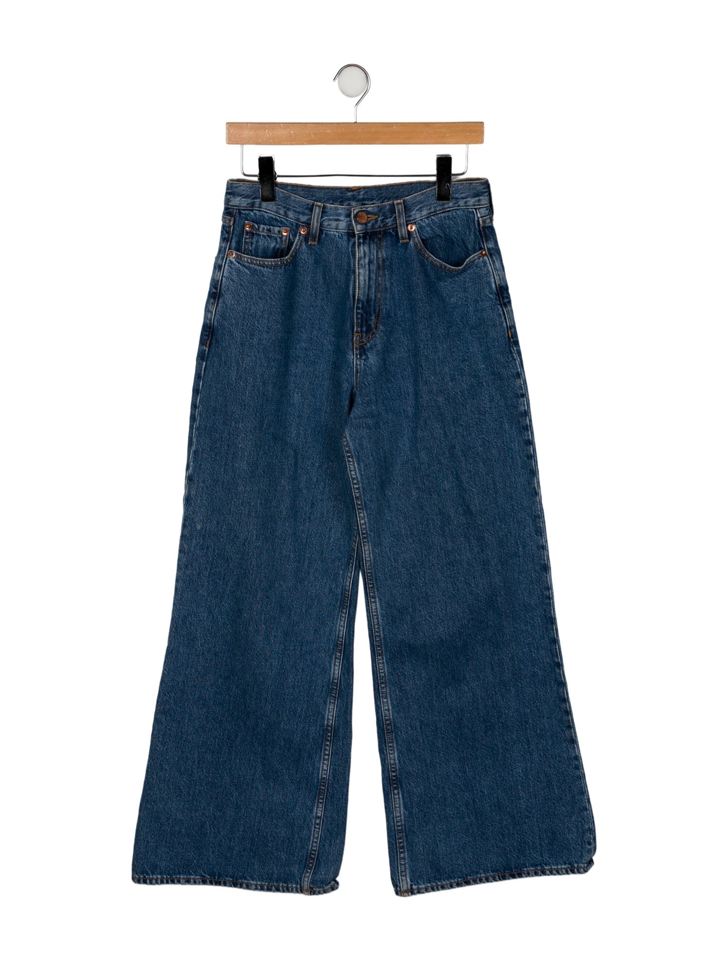 Goop G. Label High-Rise Wide Leg Jeans