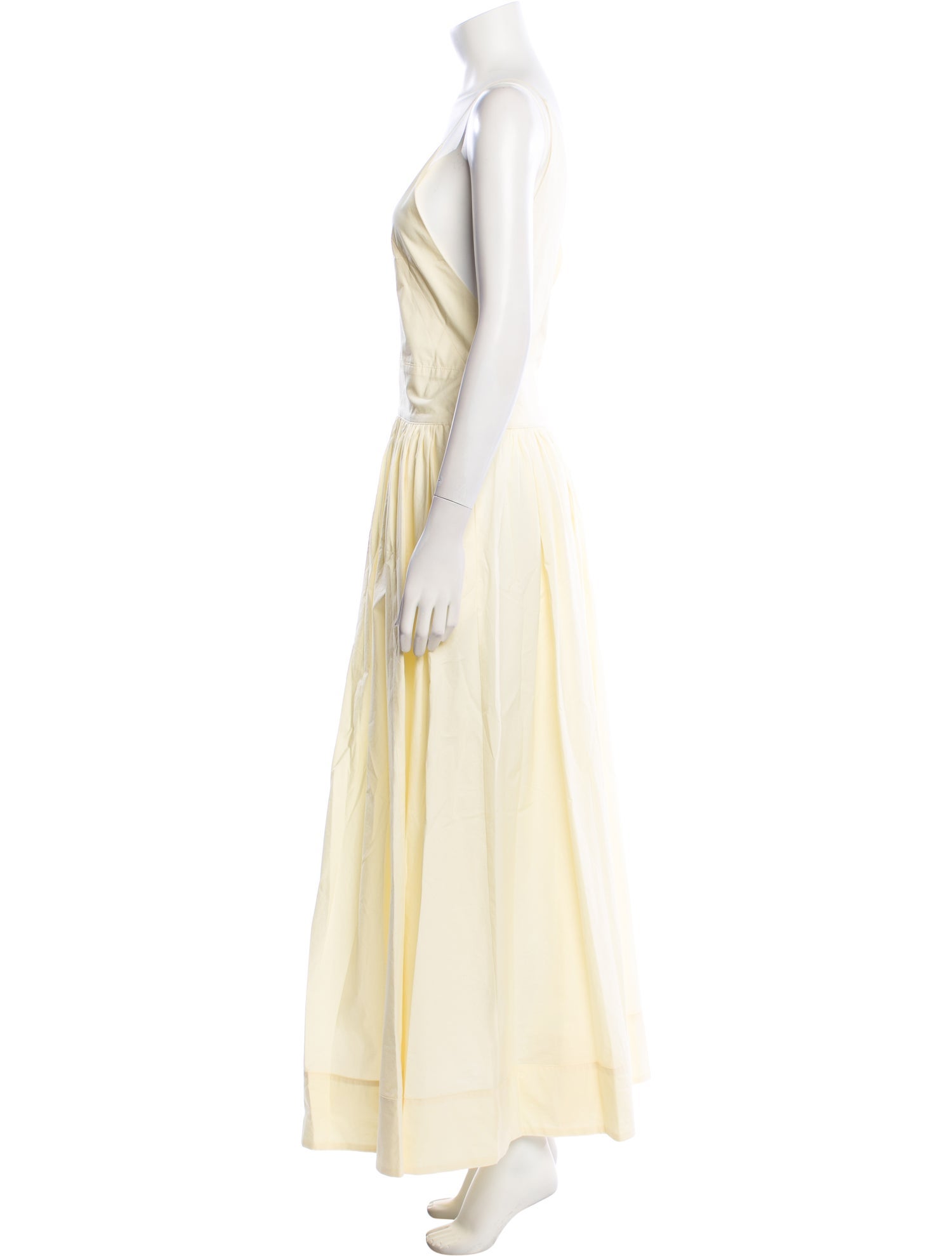 Goop G. Label V-Neck Long Dress
