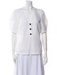 Goop G. Label Linen V-Neck Button-Up Top