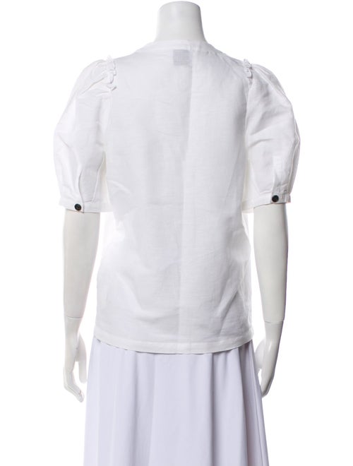 Goop G. Label Linen V-Neck Button-Up Top