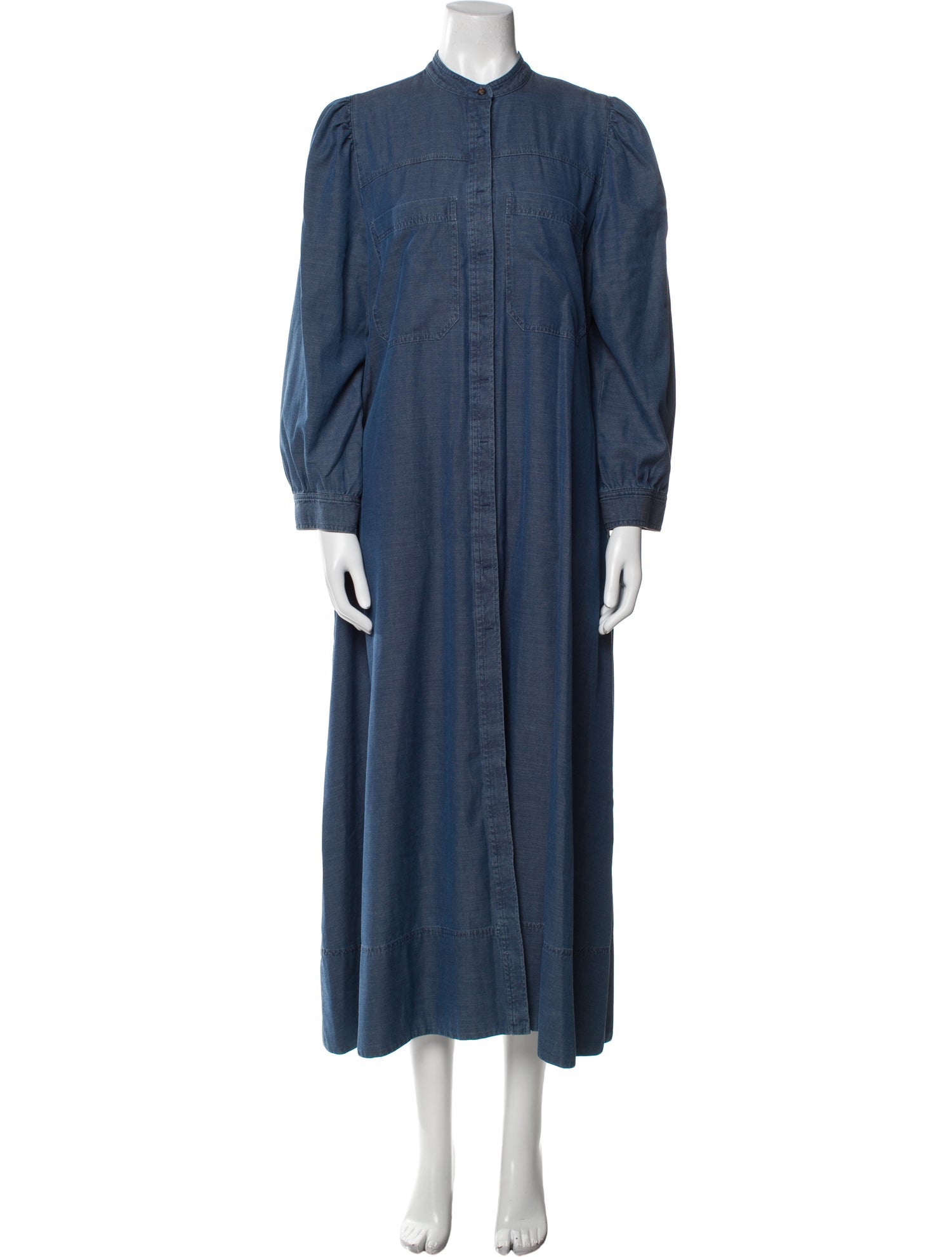 Goop G. Label Mock Neck Long Dress