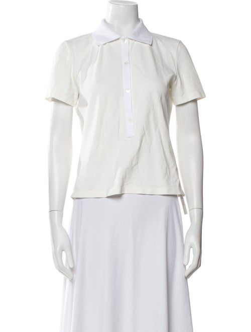 Goop G. Label Short Sleeve Button-Up Top