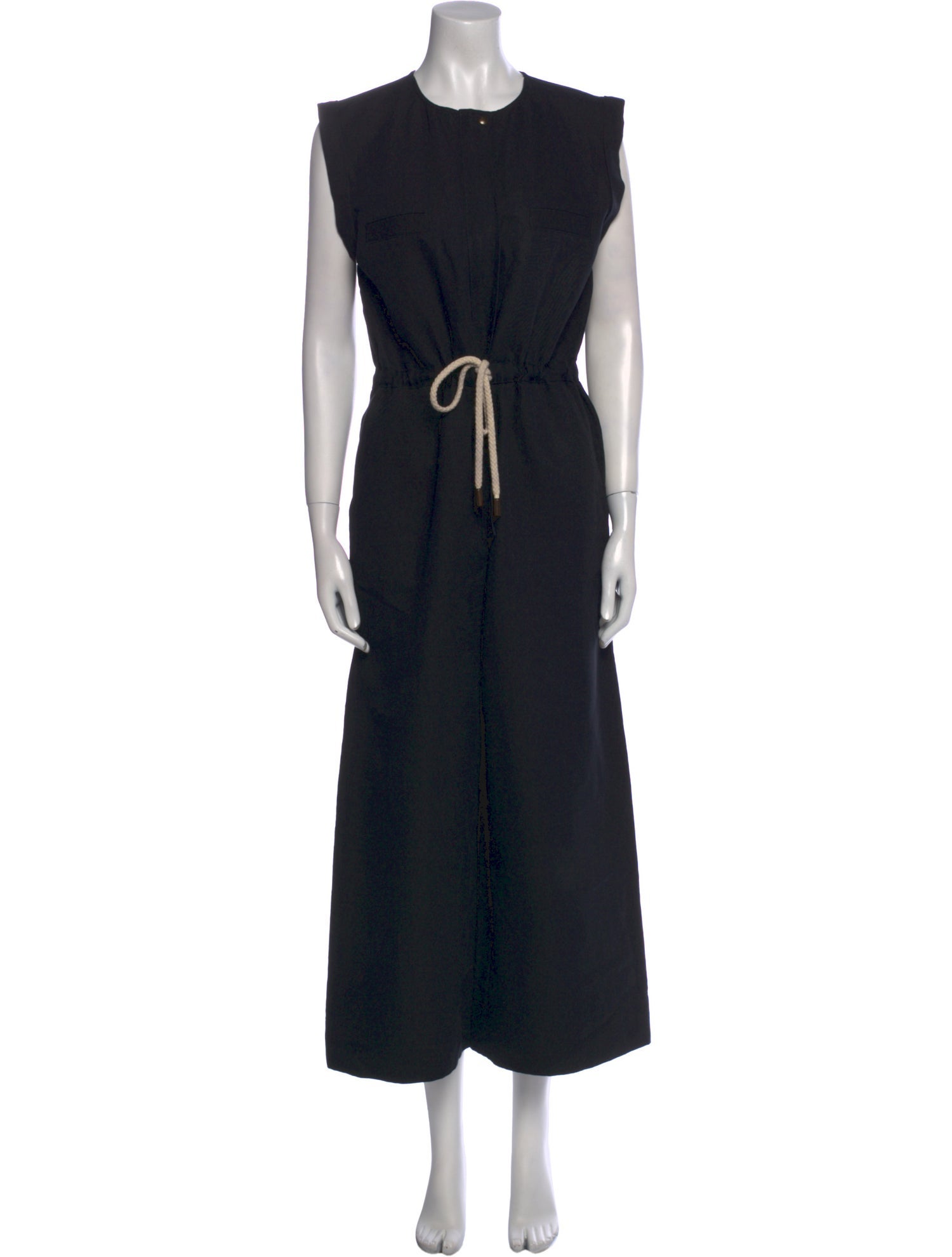 Goop G. Label Linen Crew Neck Jumpsuit