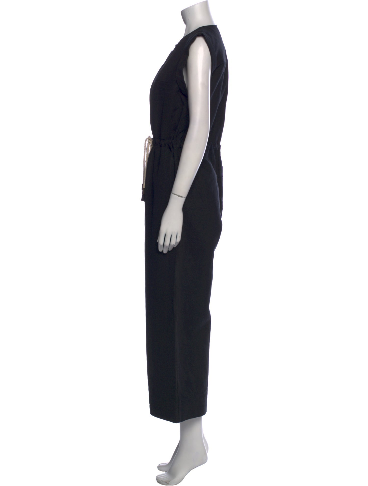 Goop G. Label Linen Crew Neck Jumpsuit