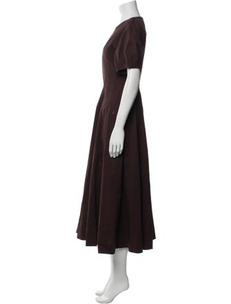 Goop G. Label Crew Neck Long Dress