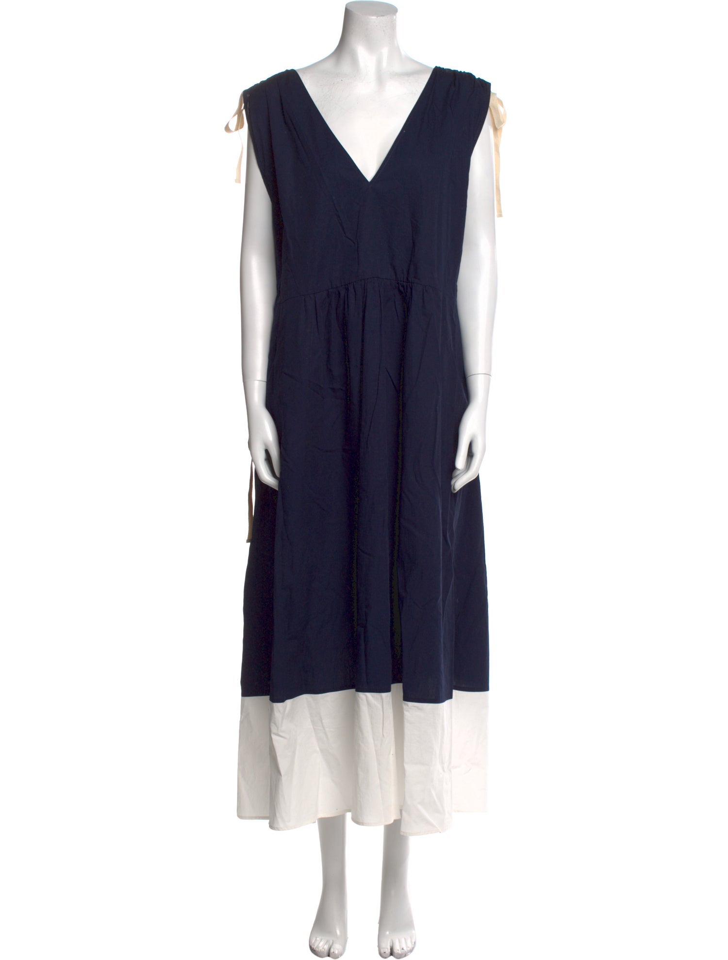 Goop G. Label V-Neck Long Dress