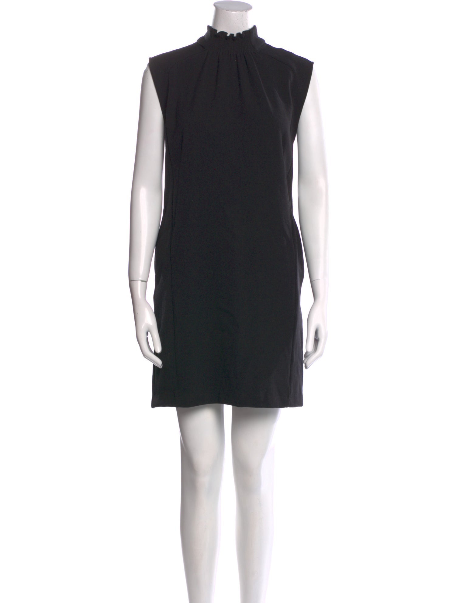 Goop G. Label Mock Neck Mini Dress