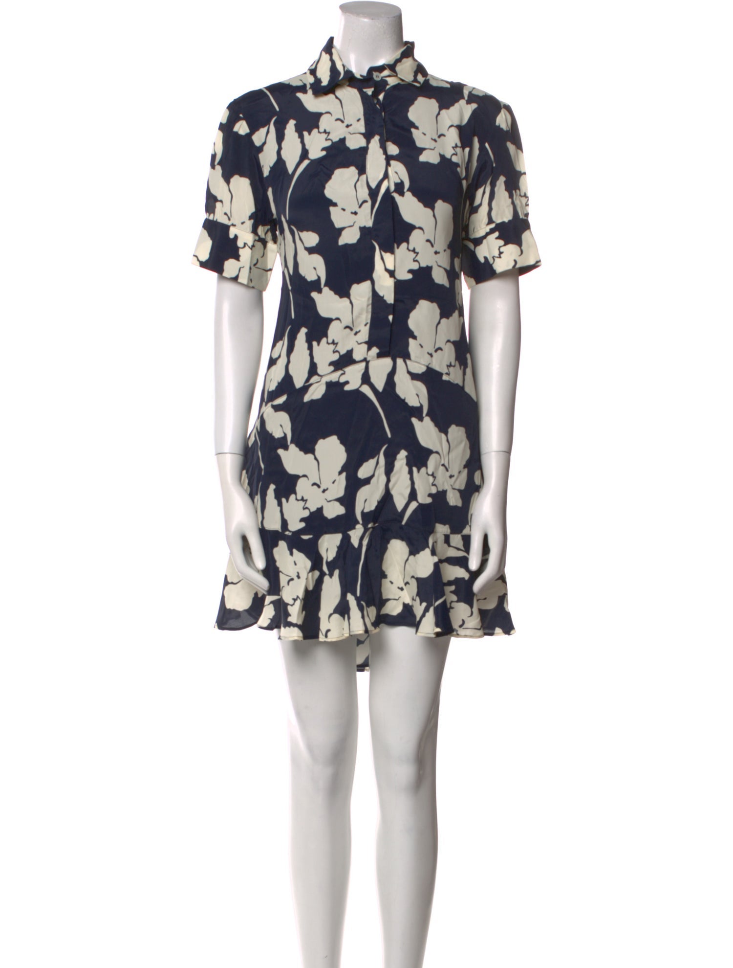 Goop G. Label Floral Print Mini Dress