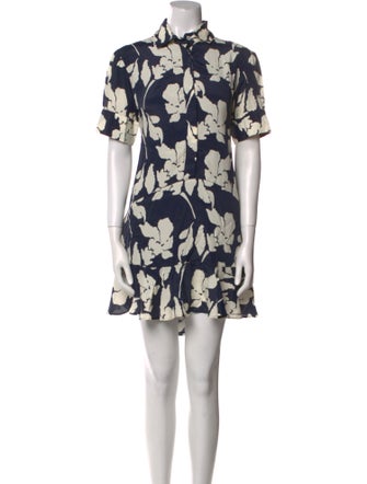 Goop G. Label Floral Print Mini Dress